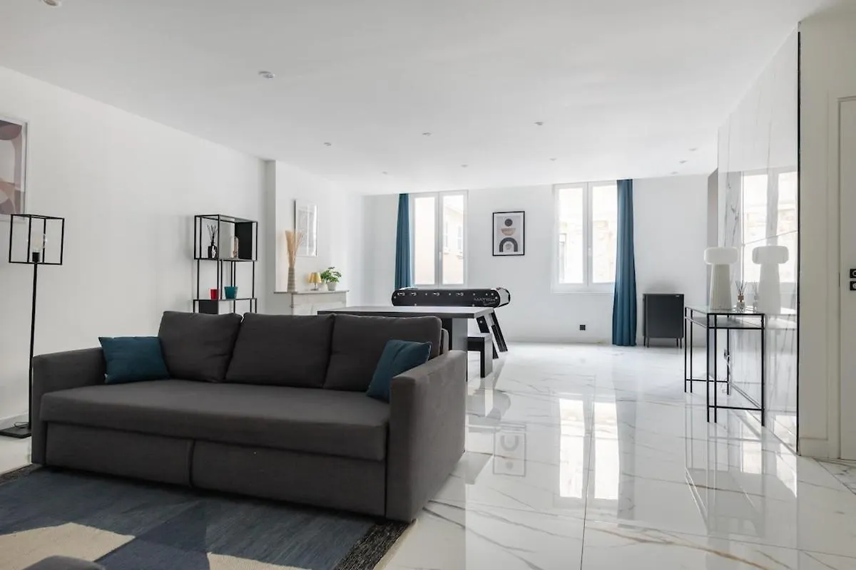 Bel Appart St Fe, Moderne Et Central Pour 2 Personnes Марсель 0*,