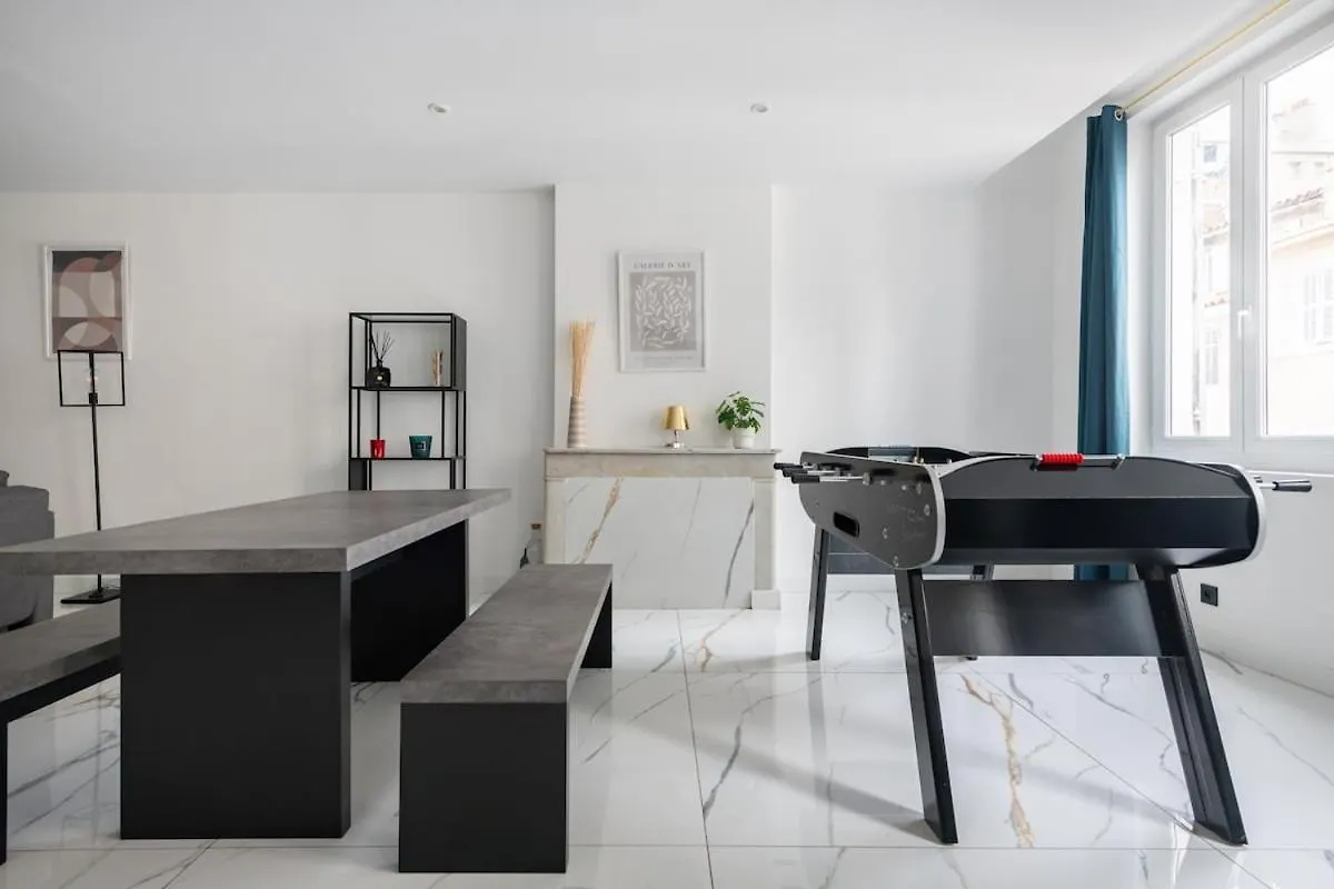 Апартаменты Bel Appart St Fe, Moderne Et Central Pour 2 Personnes Марсель Франция