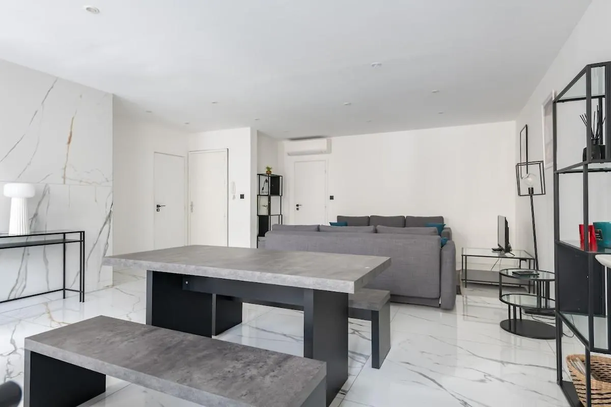 Bel Appart St Fe, Moderne Et Central Pour 2 Personnes Марсель 0*,
